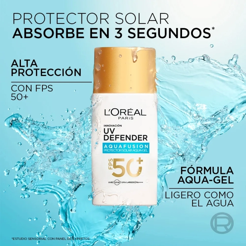 LOREAL UVDEF AQUA FUS GEL